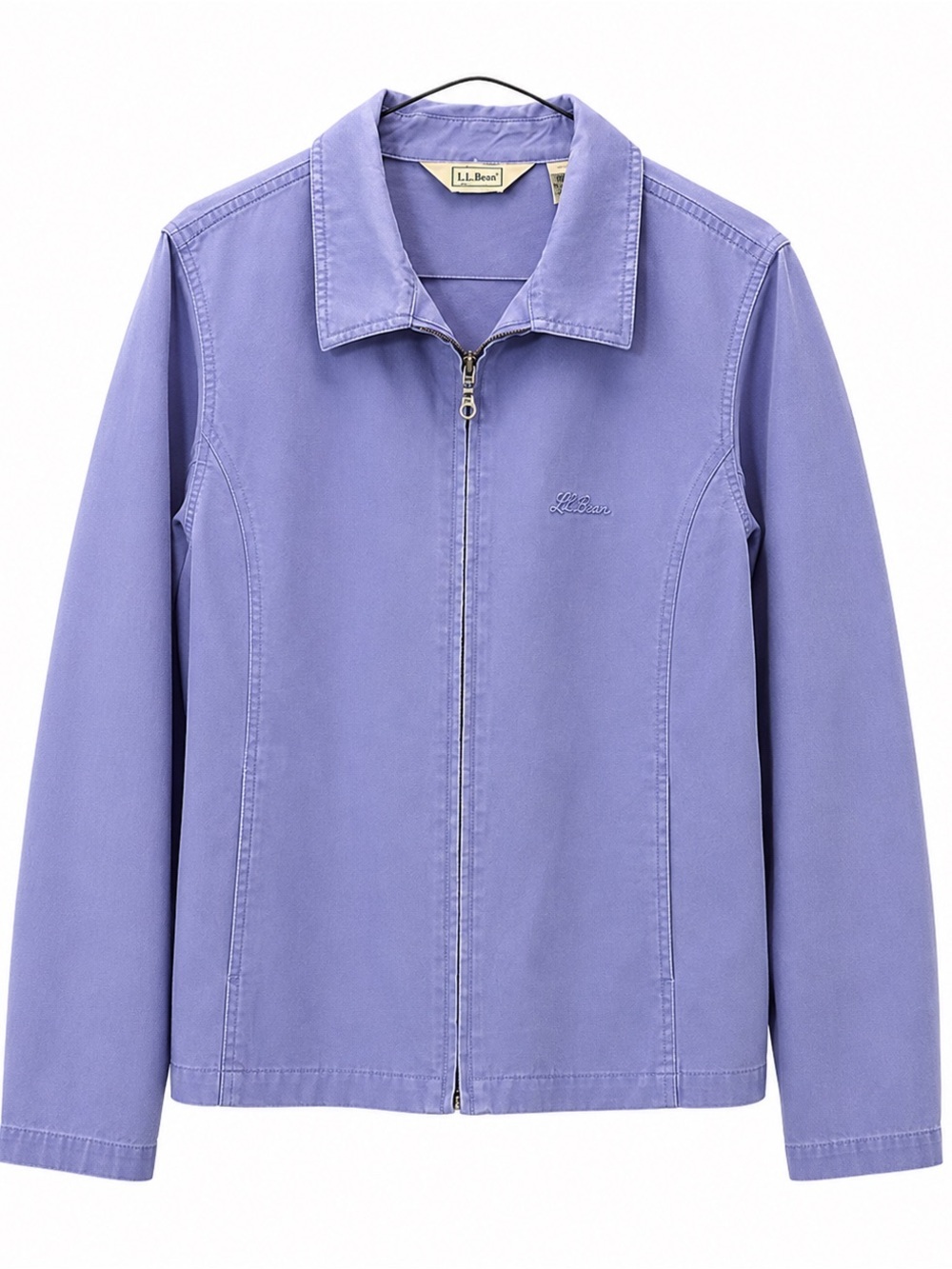 L.L. Bean Gorpcore Full Zip Y2K Utility Jacket Women's Blue 100% Cotton Vintage